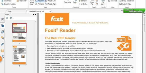 foxit reader review 7.0.6.1126 update