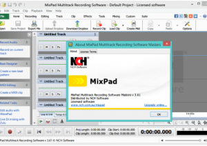 mixpad multitrack recording software crack