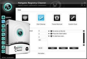 NETGATE Registry Cleaner Crack